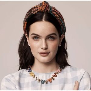 LELE SADOUGHI DESERT RAINBOW MIXED YARN KNOTTED HEADBAND O/S WOMEN'S $75